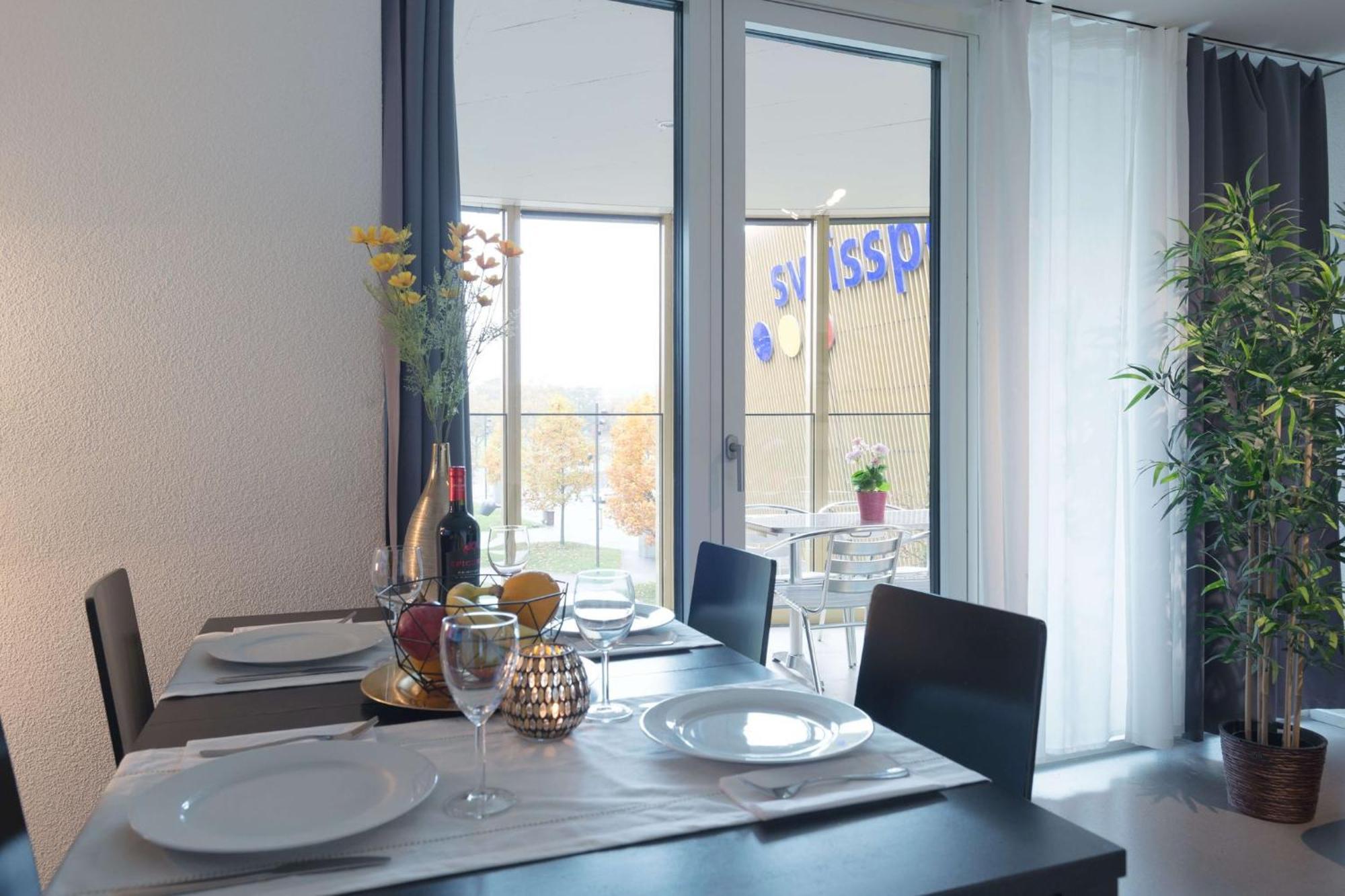 Hitrental Allmend Comfort Apartments Luzern Kültér fotó