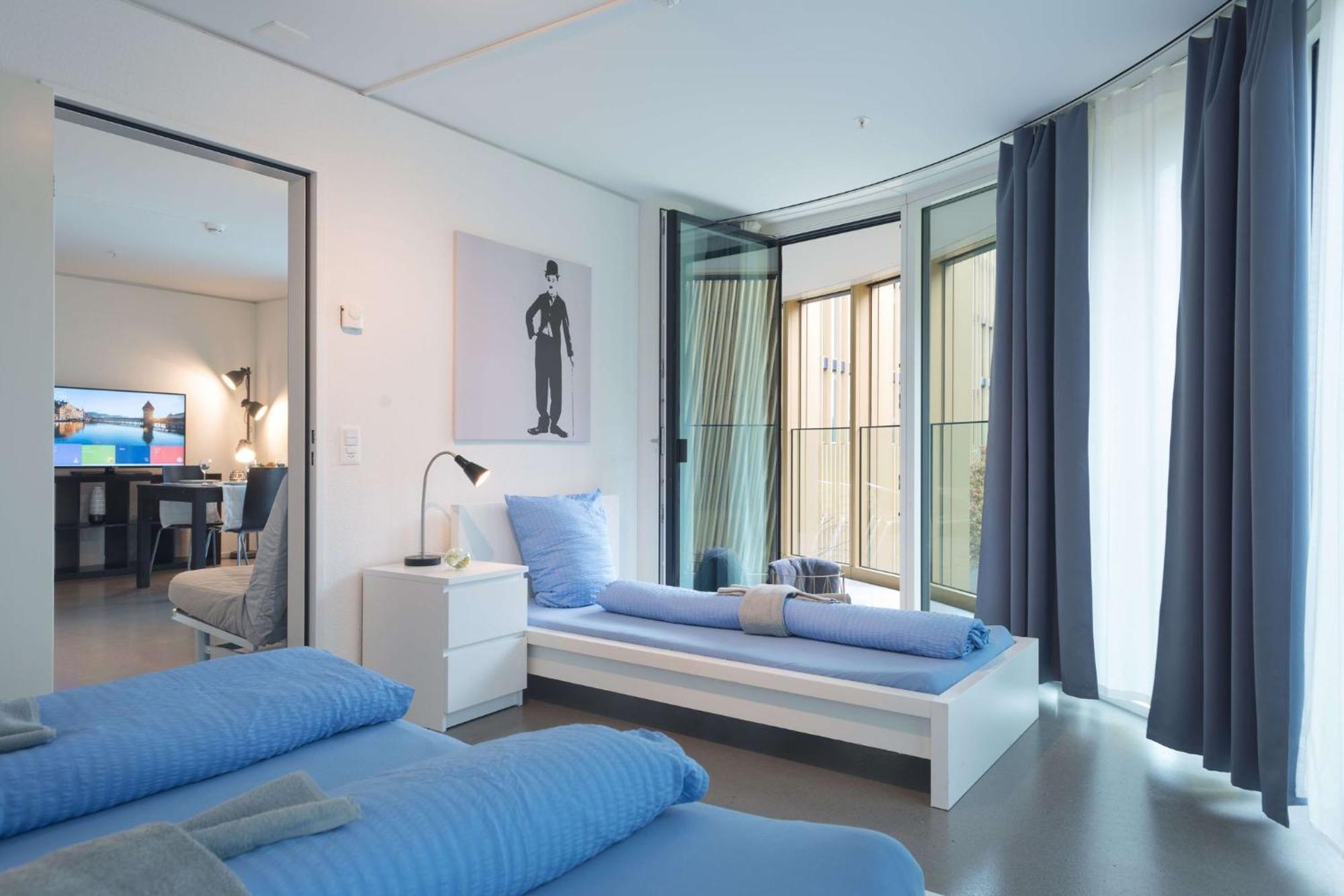 Hitrental Allmend Comfort Apartments Luzern Kültér fotó